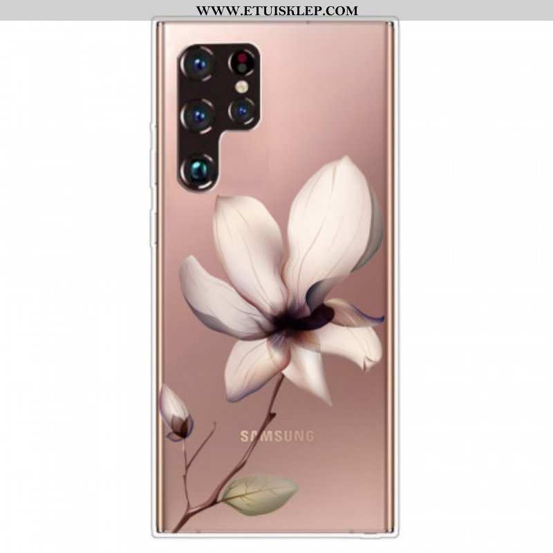 Futerały do Samsung Galaxy S22 Ultra 5G Kwiatowy Premium